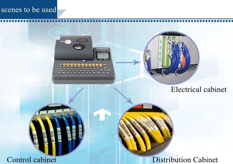 S650E кабель принтер этикеток электронная надпись машина провода Маркер трубки маркировочная машина номер линии машина S700E