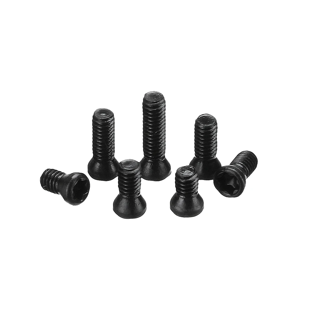 

50Pcs M2.5* 5/6/7/810mm Carbon Steel Insert Torx Screw for Replaces Carbide Inserts CNC Lathe Tool