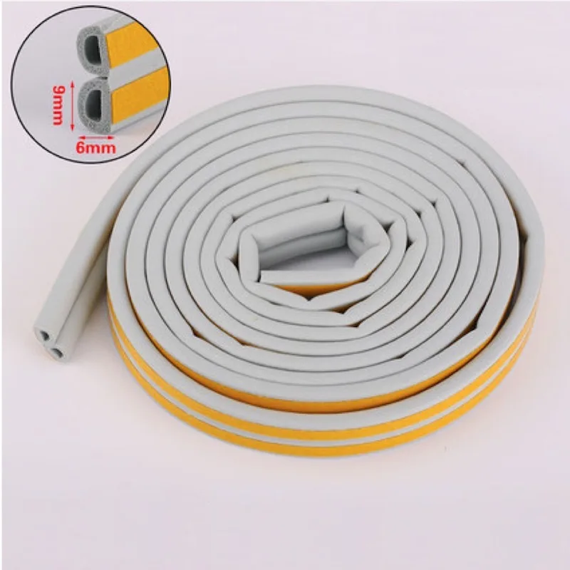 Door Window EPDM Rubber Adhesive Sealing Strip Sliding Screen Sash