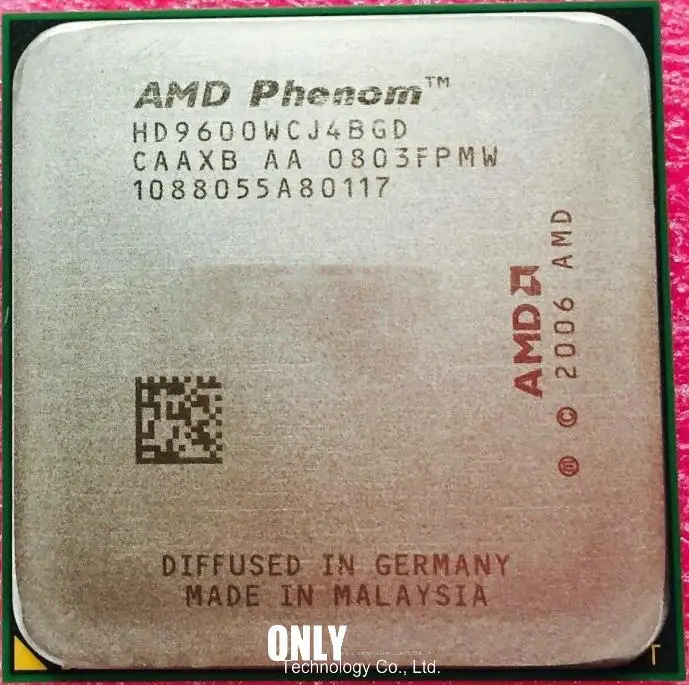 

AMD Phenom X4 9600 CPU Processor Quad-CORE (2.3Ghz/ 2M /95W / 2000GHz) Socket am2+ free shipping 940 pin
