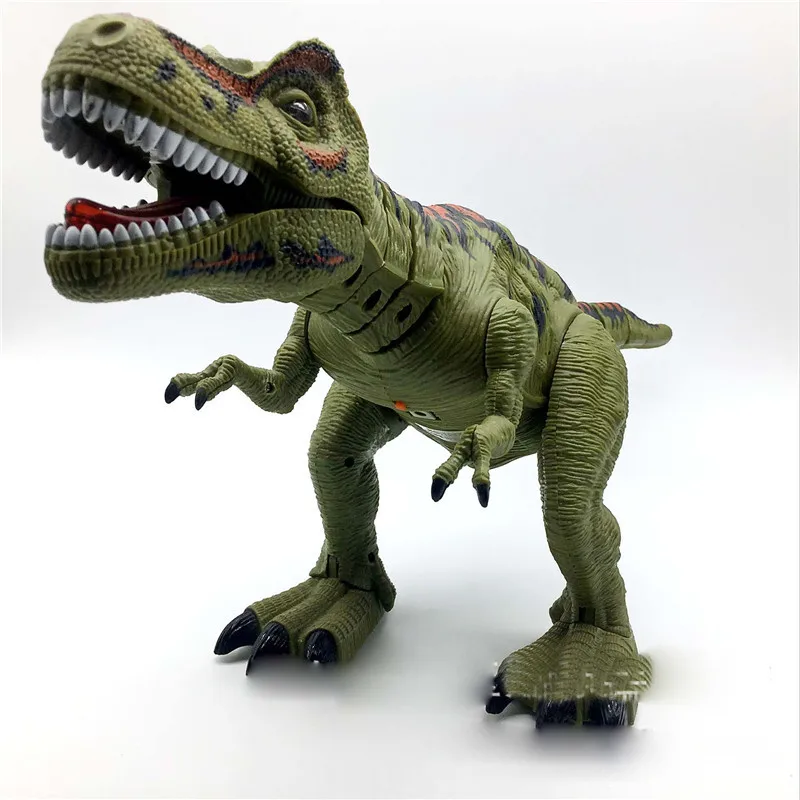 Электрический игрушечный симулятор ходьбы динозавр робот может откладывать яйца электронные фигурки домашних животных Детские игрушки