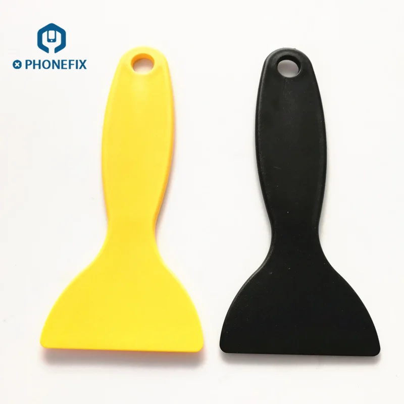 

PHONEFIX Plastic Scraper Glue Shovel Mobile Phone Repair Hand Tool For iPhone Cell Phone Screen Film Scraper And Glue Scavenging