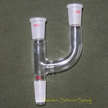

24/40,3-Way Glass Claisen Adapter,Laboratory Chemistry Glassware