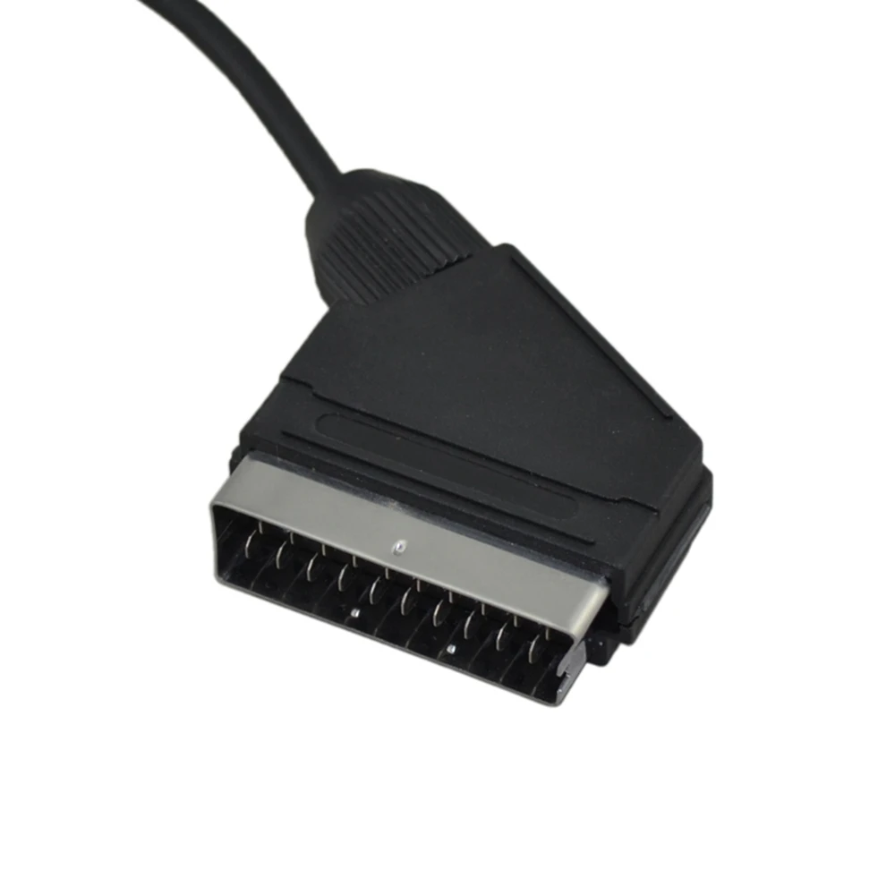 Видеокабель Scart ТВ кабель для Sega Saturn NTSC и PAL версии|tv video cable|lead cablelead tv |