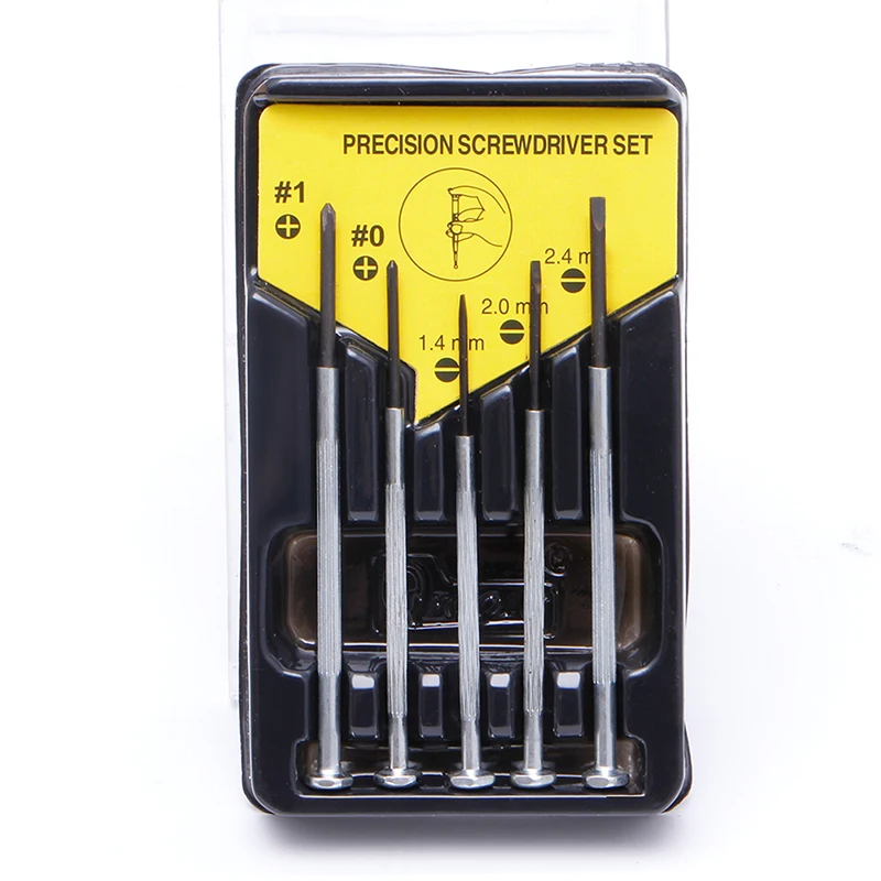 

OOTDTY 5X/Set Precision Screwdriver Micro Jewelers Mini Watchmakers Tools