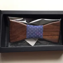 Новинка, модный Индивидуальный галстук-бабочка в крапинку, деревянный галстук-бабочка для мужчин, ювелирные аксессуары