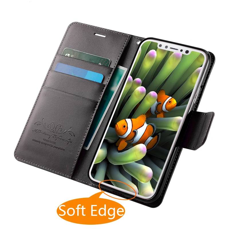 

Colorful Hand Made For Apple iphone X 8 Plus 7 Plus 6 6s Plus Leather Case For iphone 5 5s SE PU Flip Cover Card Slot Stand
