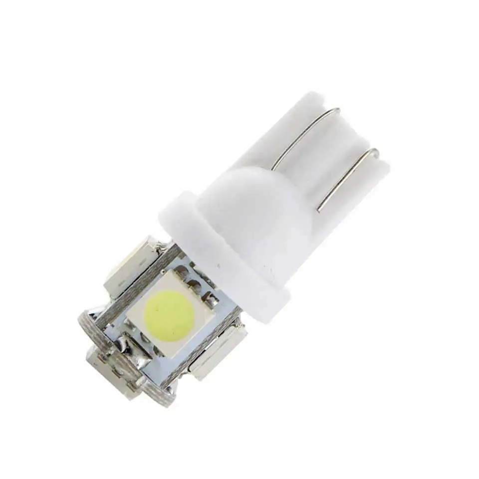 

1PCS White 360 Degree 5050 SMD 168 194 2825 w5w T10 LED Car Led Light Bulbs For Parking led License Plate Lights T10
