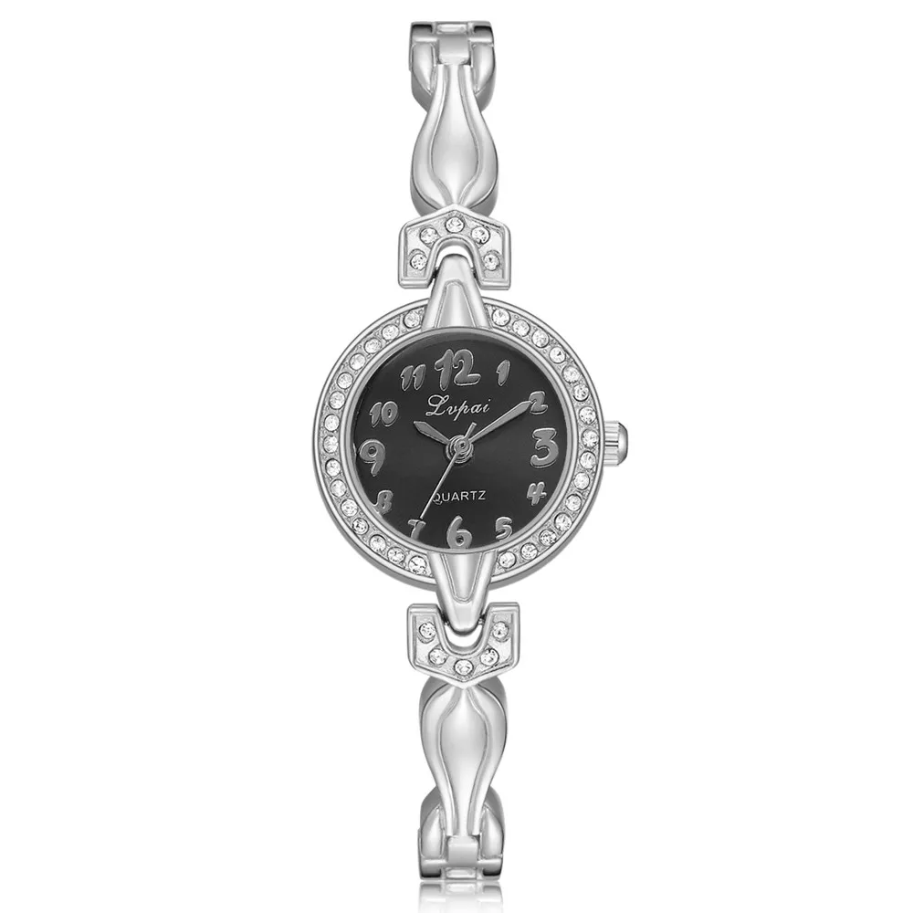 P298 Lvpai Women's Watch Crystal Diamond Bracelet Quartz Wrist Watch P298 Lvpai Women's Watch Crystal Diamond Bracelet Quartz Wrist Watch