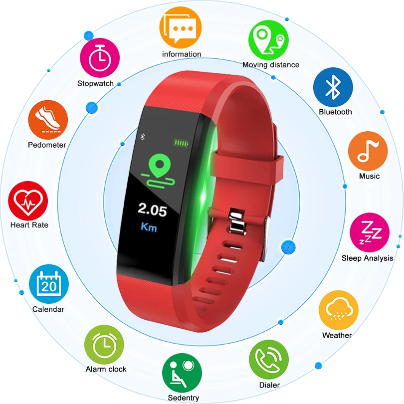 

CHENXI Women Smart Watch Lady Heart Rate Monitor Blood/oxygen Pressure Pedometer Fitness Tracker Call Reminder for IOS Aandroid