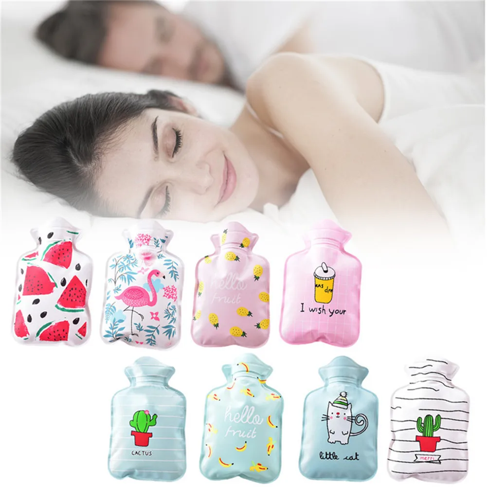 8 Colors Cute Household Warm Items Guatero Safe And Reliable High-quality Washable Hot Water Bottle Bag Wholesale Drop Shipping