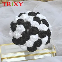 TRiXY B4-BK ручной работы очаровательные свадебные аксессуары цветы невесты свадебные букеты Искусственные цветы Букеты Свадебные