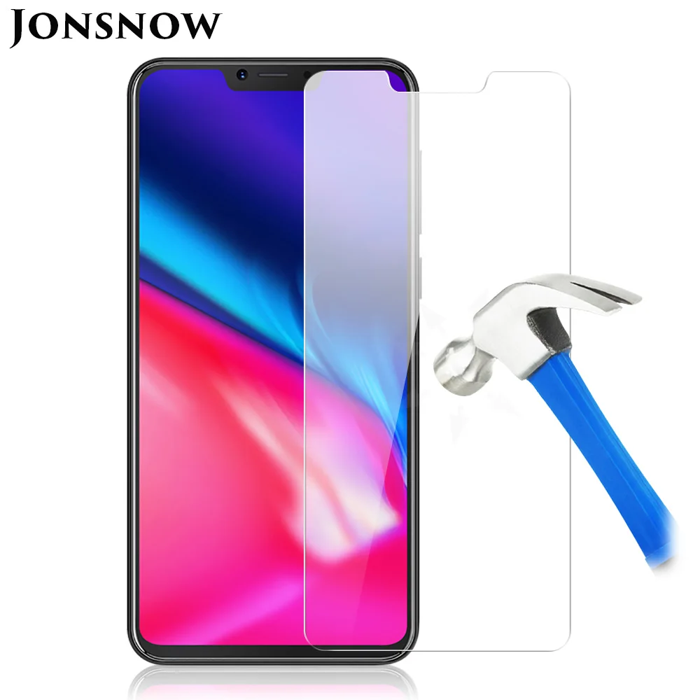 

JONSNOW Tempered Glass for Cubot P20 6.18 inch High Clear 9H 2.5D Explosion-proof Front LCD Screen Protector Film