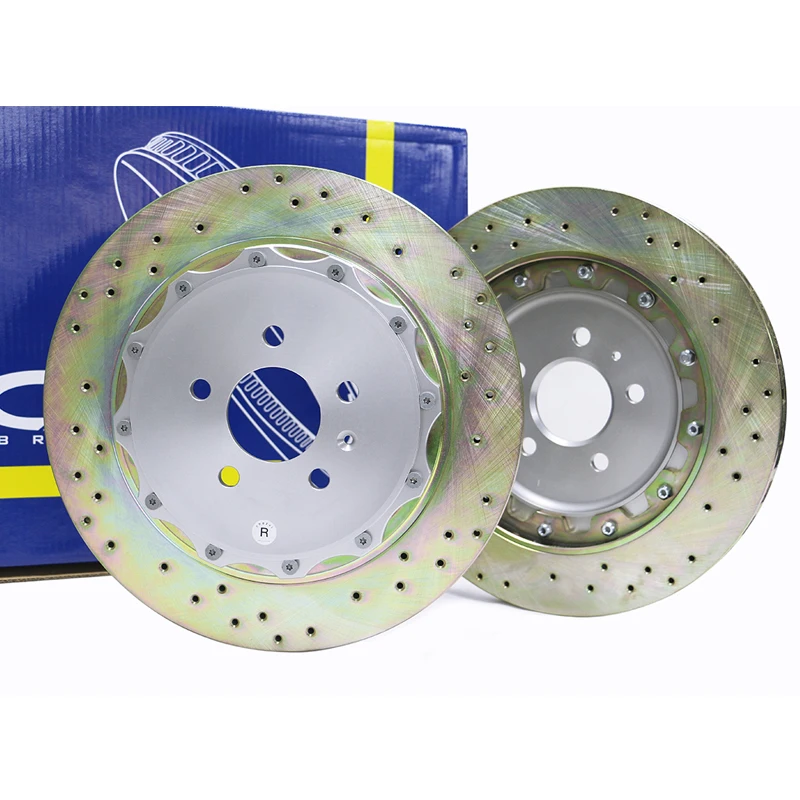 

Dog Bone Type 325x11.5mm 355x22mm Drilled Slotted Rear Big Brake Disc Rotor for VW Car/Vehicle/Motor/Auto Modification Updating