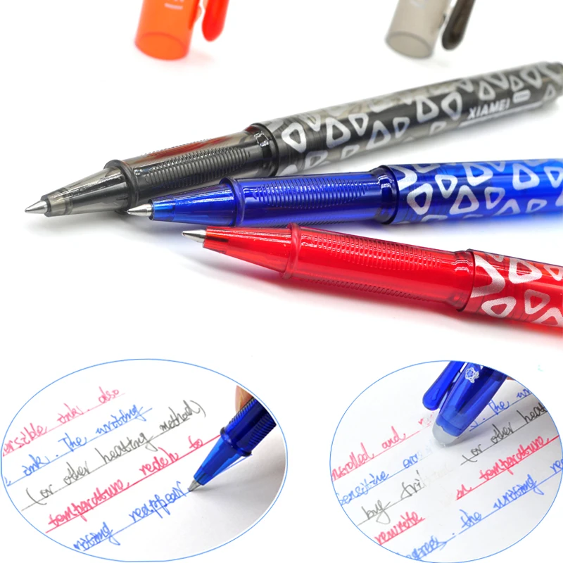 1 Pcs Erasable Pen 0.5mm Plastic Heat Sensitive Erasable Gel Pen