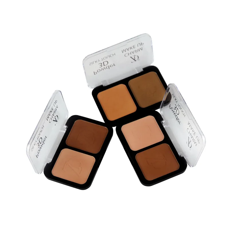 ZD Brand Dark Skin Contour Make Up Palette for Women Waterproof Mineral