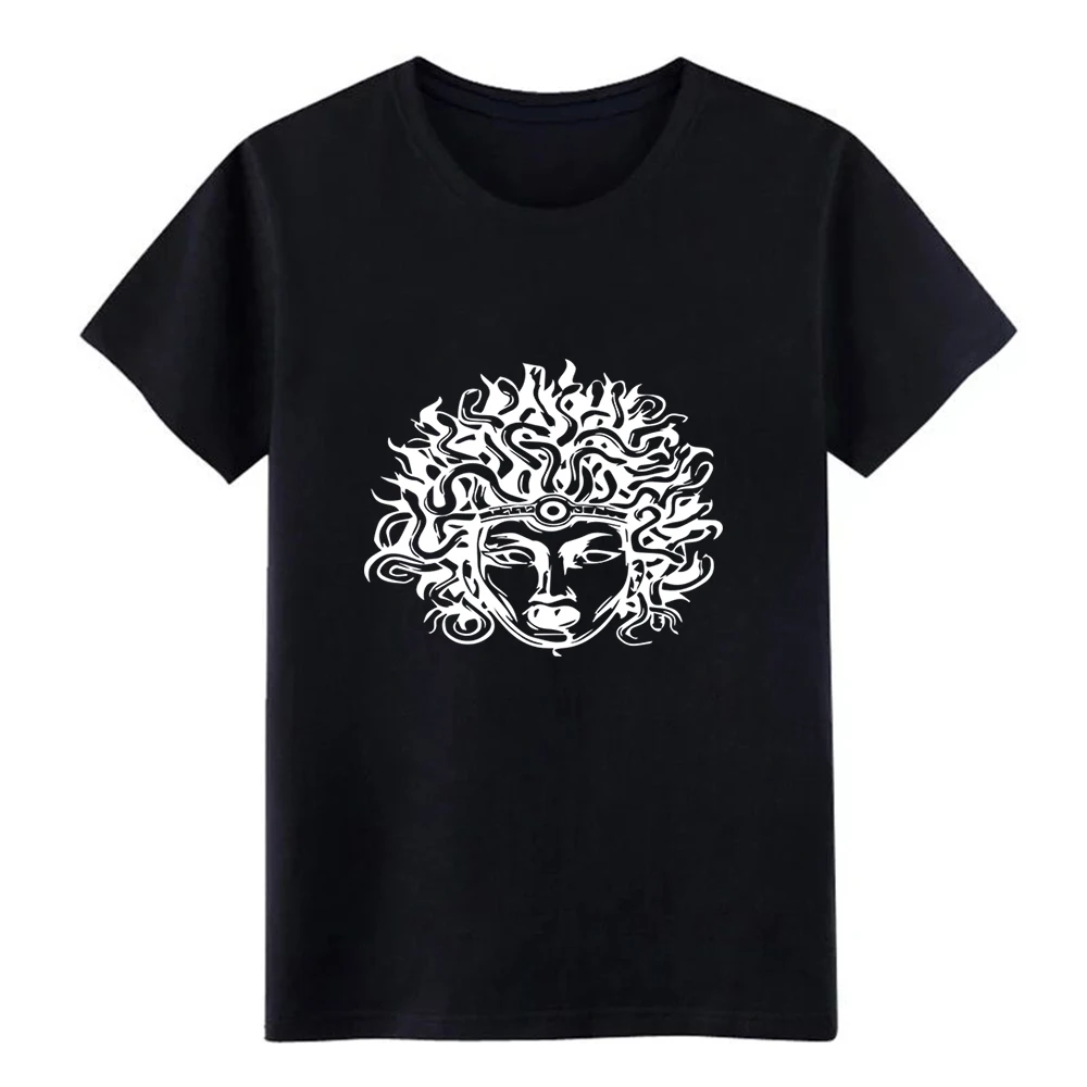 

Men's Medusa t shirt Design cotton Crew Neck Original Sunlight Funny Casual Spring Autumn Original shirt