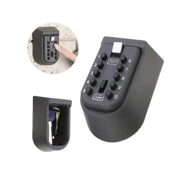 

LanLan Security Password Key Lock Box Safety Home Durable Storage Box Set Room Card Cipher Box Key Container Storage Case
