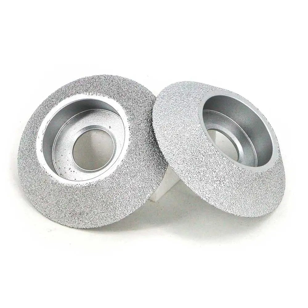 3inch 45 degree angle grinding wheel of brazed diamond for grinding marble, granite, quartzite, ceramics, artificial stone GJ018 3inch 45 degree angle grinding wheel of brazed diamond for grinding marble, granite, quartzite, ceramics, artificial stone GJ018