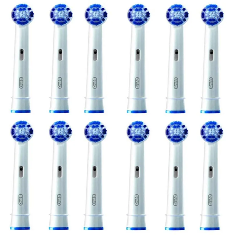 

12 pcs Replacement Brush Heads Compatible with Oral-B Electric Toothbrush - Works with all Oral B Brush