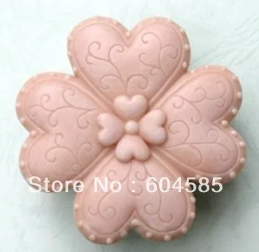 

Lucky heart Craft Art Silicone Soap mold Craft Molds DIY Handmade soap molds