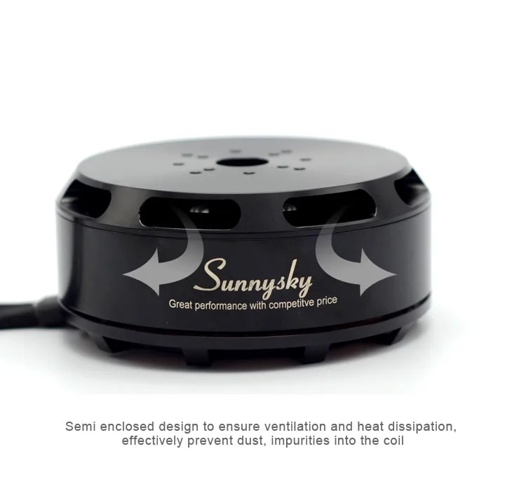 

Oringal Sunnysky M8318 100KV 120KV Brushless Motor 12s for RC Multicopters Plant Protection Machine