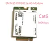 Buen valor EM7455 DW5811e LTE-FDD módulo 4G, tarjeta Cat6 para portátil Dell PN MM9JH, LTE-TDD 6MLyWNgq