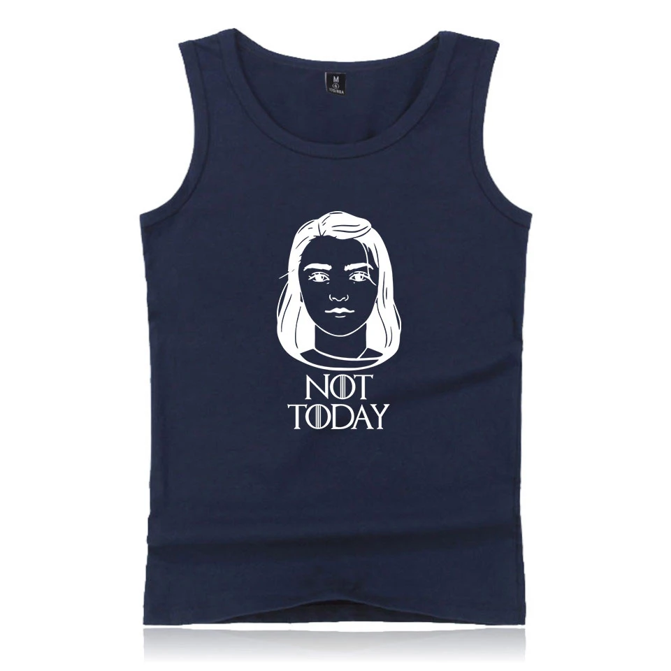 Модные женские топы Not Today сатана с печатным рисунком летняя повседневная женская футболка без рукавов Женские топы
