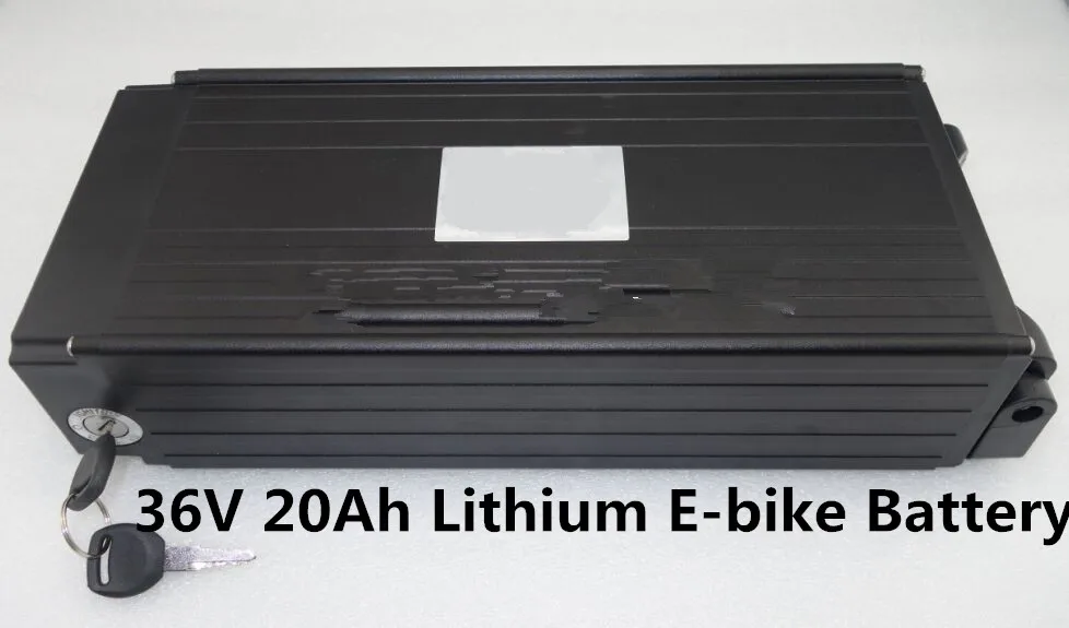 High quality rechargeable 36v 20ah lithium ion battery pack with BMS