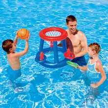 Детский водный баскетбол, обруч, надувной для бассейна, кольцо для плавания, игрушка для бассейна, вода, веселье, детская пляжная игрушка, игровой бассейн, пляжные игрушки