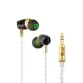 Оригинальные наушники AUGLAMOUR R8 HIFI Super Bass In Ear, металлические наушники с ушным крюком, обновленные HIFI наушники, гарнитура «сделай сам»