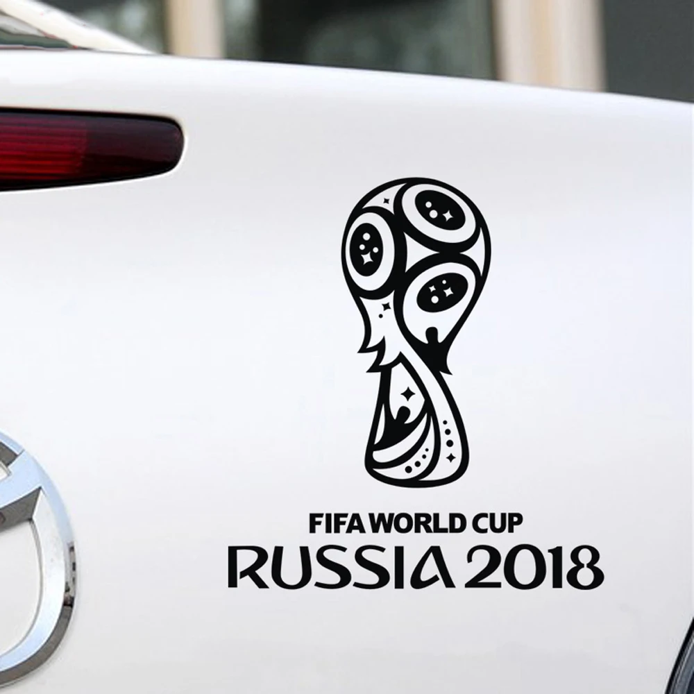 Россия 2018 Кубок мира зеркальная скульптура рельефные ободки боковые окна