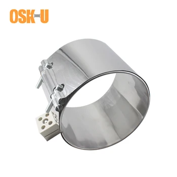 

Band Heater Ceramic 130mm Inner Diameter 50/70/100mm Height Stainless Steel Electric Heater Element for Injection Machinery