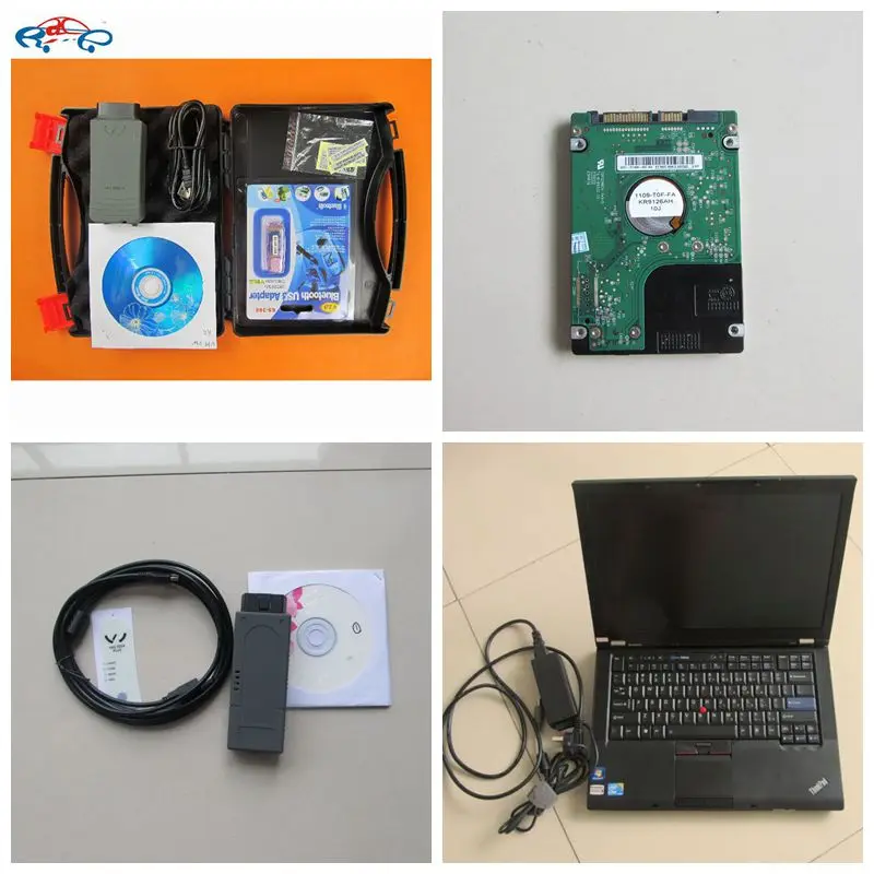 

ODIS V3.0.3 New VAS5054A with OKI Full Chip vas5054 bluetooth diagnostic tool with latest software installed in T410 I5 Laptop