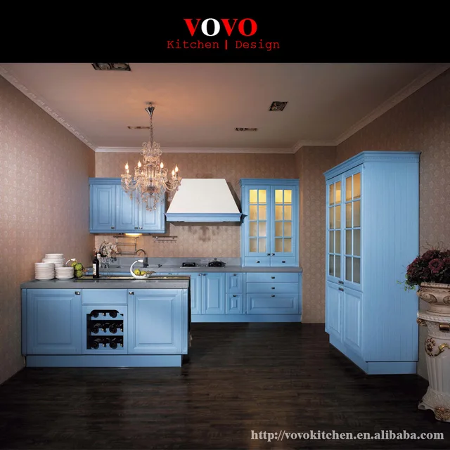 american modern style solid wood kitchen cabinet design in kitchen