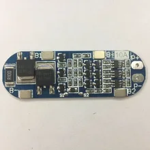 3 строка 11,1 В 12 В 12,6 В 18650 литиевая батарея защиты плата имеет завышенную и функция короткого замыкания 10A ток предел E4A3