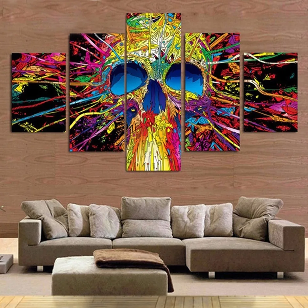 

5pc/set Diamond Embroidery Skull Halloween 3D Mosaic Diamond Painting Stitch Cross ,mazayka Home Decor