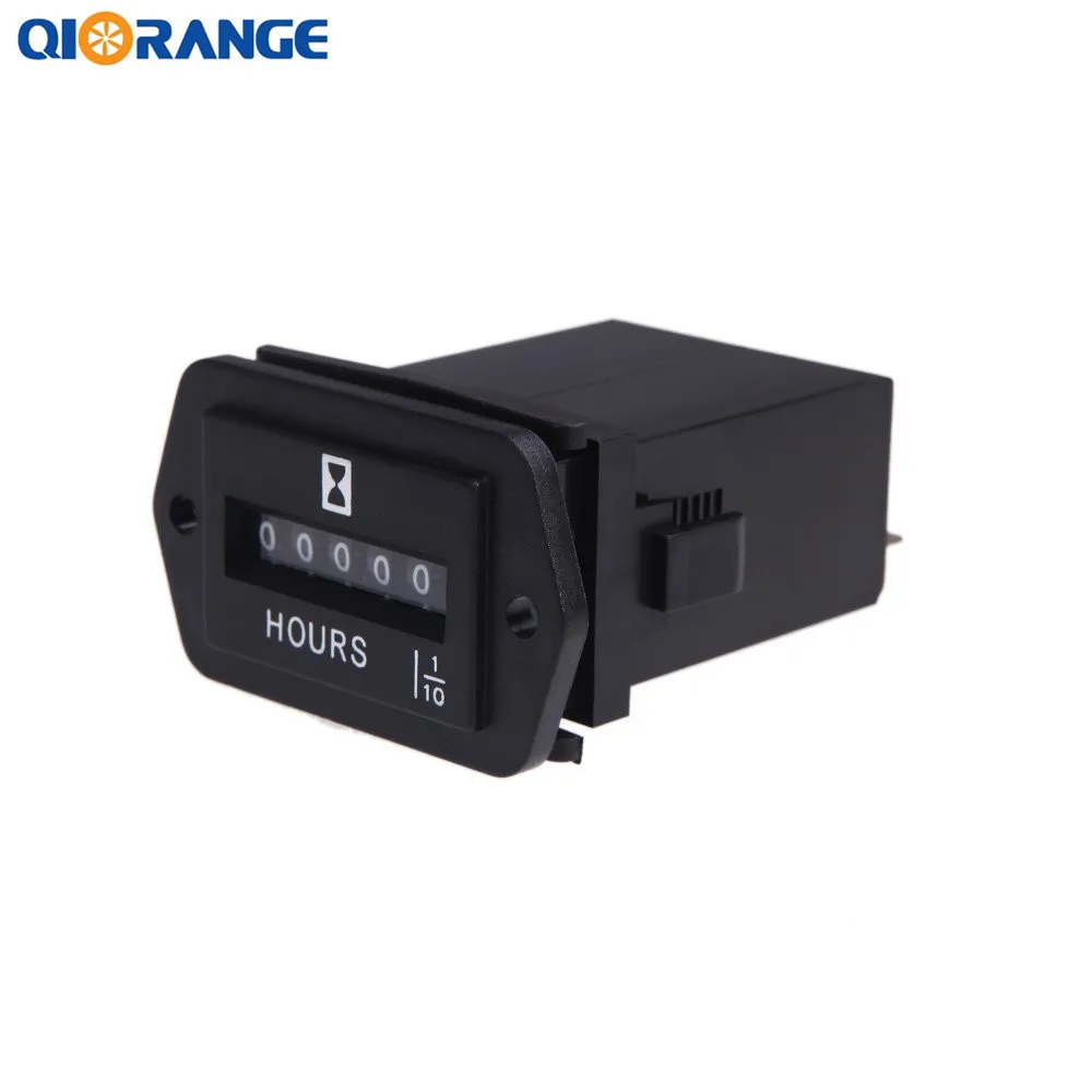 QIORANGE квадратный таймер 6 В 50 DC Gauge счетчика для корзина морской Лодка Трактор