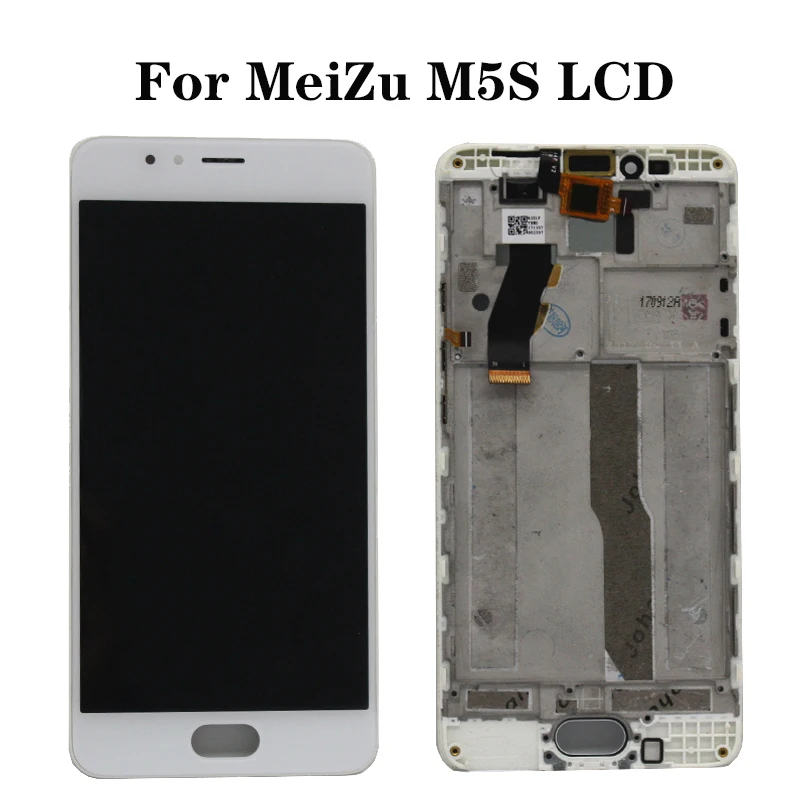 Для 5 2 &quotMeizu M5S ЖК дисплей кодирующий преобразователь сенсорного экрана в сборе с