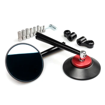 

for Universal Motorcycle CNC Aluminium Backup Rearview Mirrors accessories mirror For Yamaha XT600 mt03 yzf r1 r3 r6 FZ6 fz8 fz