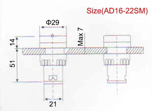 1 шт.; платье для девочек AD16-22SM 12V 24V 110V 220V 22 мм флэш-сигнал светильник красный светодиодный активный звуковой сигнал тревоги индикатор красный, зеленый, желтый