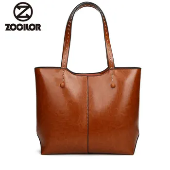 

Women's Soft Leather Handbag High Quality Women Shoulder Bag Luxury Brand rivet Bucket Bag Fashion Women's Handbags