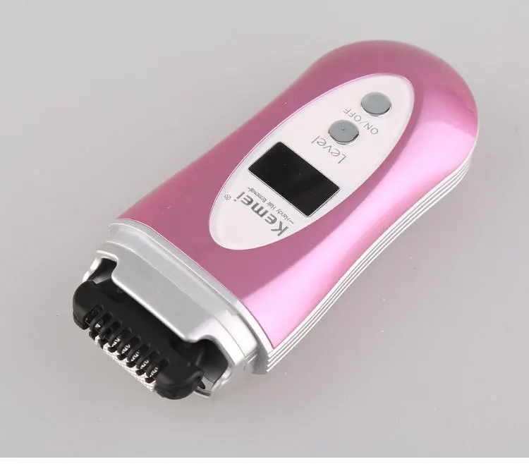 Kemei-6810 Аккумуляторный Электрический эпилятор для женщин, беспроводной эпилятор для леди, для удаления волос, электробритва, эпилятор для бритья волос