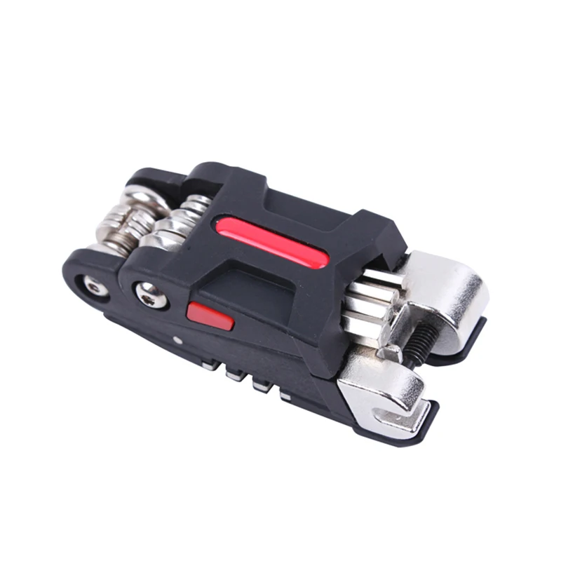 Best 18 In 1 Multifunction Bicycle Repair Tools Set Hexagon Screwdriver Wrench Hex Spoke Chain Removal Tool Bike Equipment RR7251