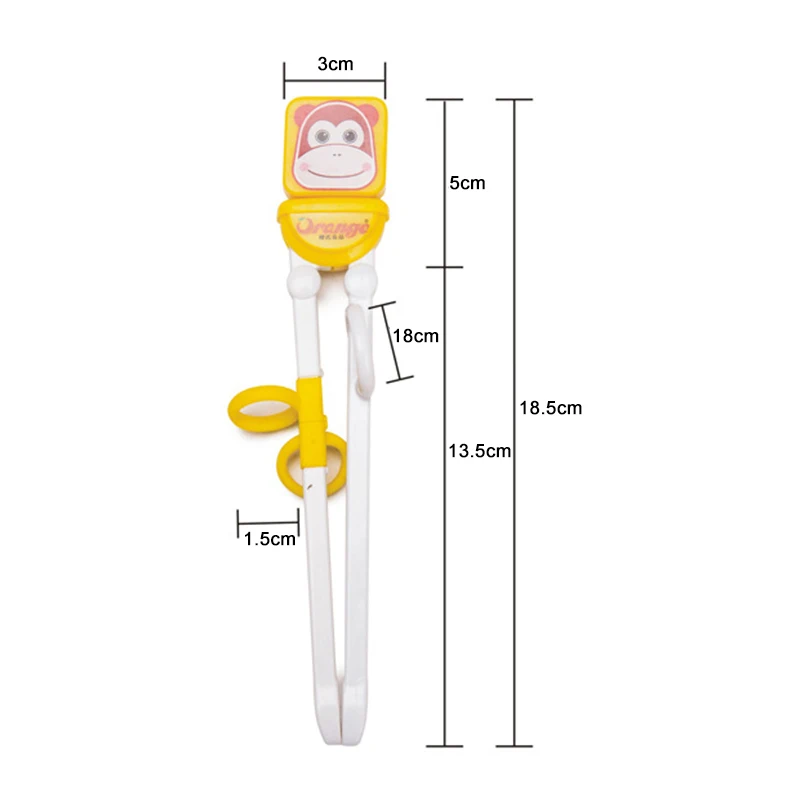 Куколные столовые принадлежности 1 пара разноцветная Милая животные Миньоны Обучающие тренировочные палочки для еды дети китайская палочка для еды ученицы