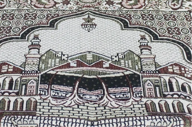 Unique Travel Islamic Muslim Prayer Mat Rug Carpet Salat Portable New Design Thin Musallah Praying Mat