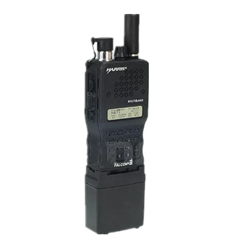 Tactical PRC-152 Dummy Radio Case plastic airsoft game headset headphone black DE OD14
