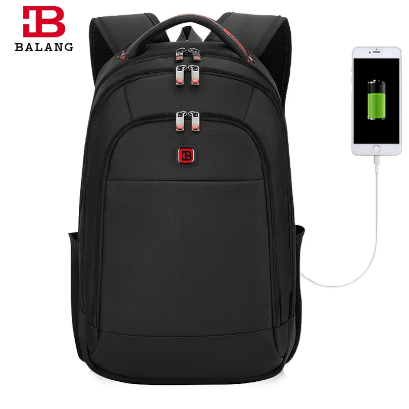 Pаспродажа Balang мужские рюкзаки Анти Вор Mochila для ноутбука 15,6 дюймов Большой Вместительный черный рюкзак для женщин мужские школьные сумки рюкзак