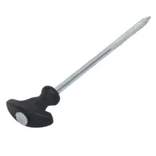 Новая 5 шт. колья тяжелый рок караван тент палатка для кемпинга флорборд шуруповерты железные зажимы