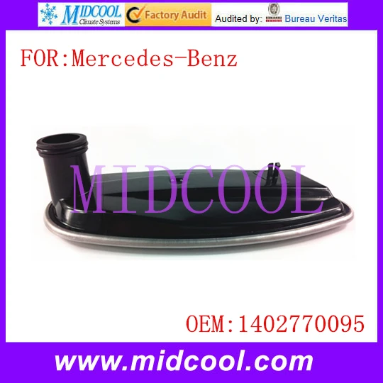 New Transmission Filter use OE NO. 1402770095 for Mercedes Benz W140 W163 W202 W203 W209 W210